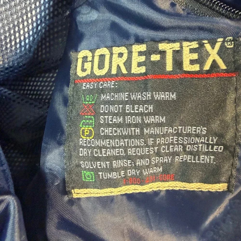 The North Face Summit Series Gore-Tex XCR Jacket Mens Navy Blue Black Shell L/XL